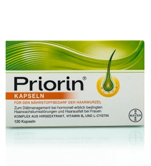 قرص ضد ریزش مو برند پریورین حاوی زینک