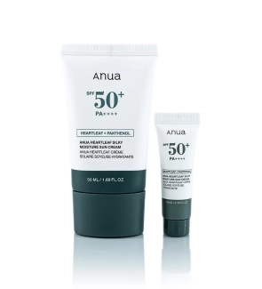 ضد آفتاب مرطوب‌کننده و تسکین‌دهنده صورت برند آنوا