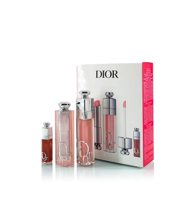 پک 3 عددی لیپ گلاس و بالم لب برند دیور