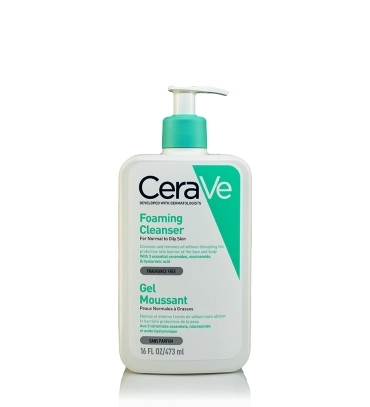 فوم شوینده صورت سراوی ویژه پوست نرمال تا چرب و مختلط