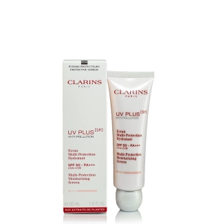 کرم ضد آفتاب مرطوب کننده صورت کلارنس