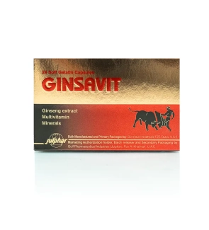 کپسول مولتی ویتامین برند جینساویت حاوی جینسینگ
