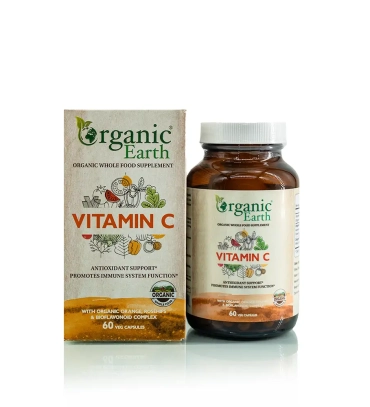 مکمل ویتامین C برند Organic Earth