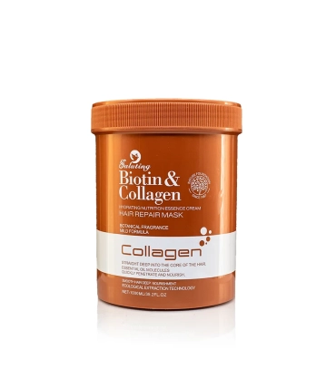 ماسک مو بیوتین و کلاژن برند سالوتینگ بازسازی و ترمیم کننده