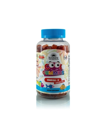 پاستیل امگا 3‌ویژه کودکان برند سان شاین نوتریشن