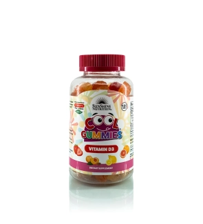 پاستیل ویتامین D3 ویژه کودکان برند سان شاین نوتریشن