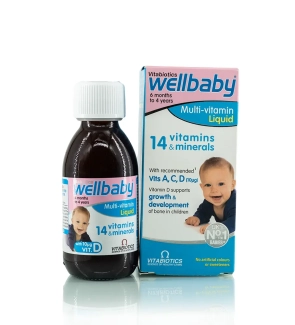شربت مولتی ویتامین ول بیبی برند ویتابیوتیکس