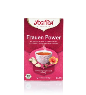 دمنوش گیاهی انرژی‌ بخش بانوان برند یوگی تی مدل Frauen Power